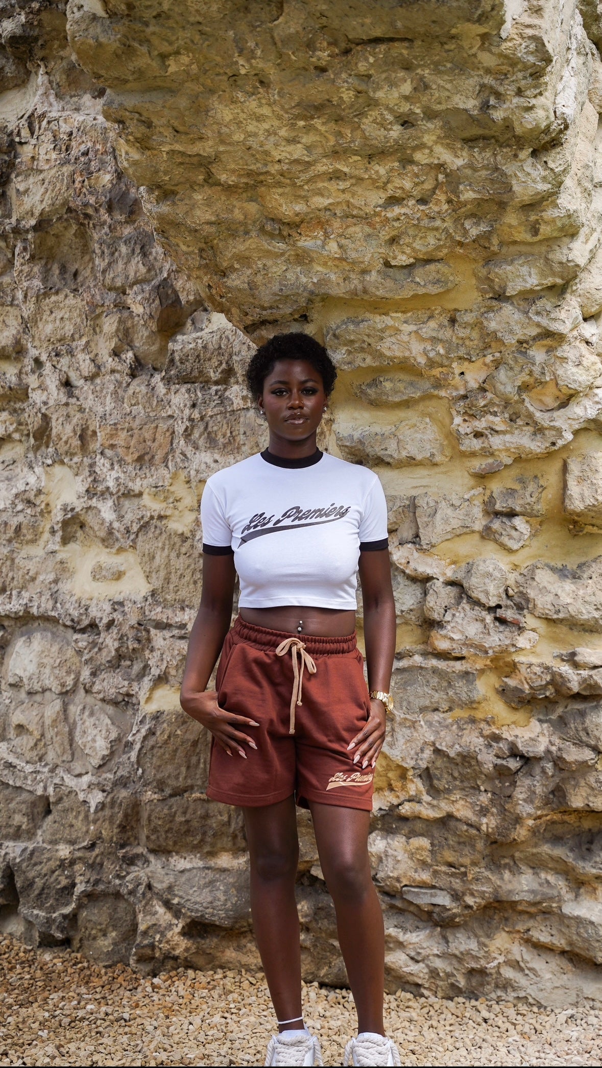 Crop top LP #One White
